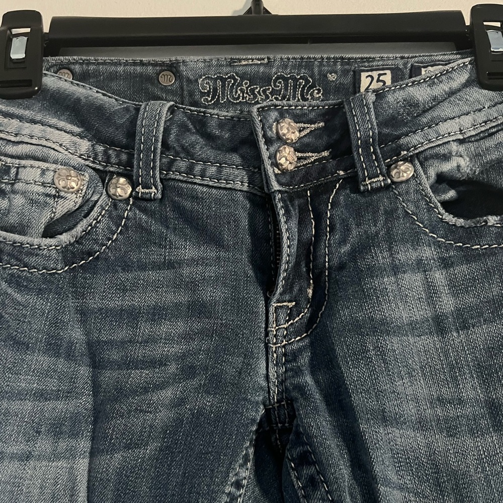 Miss Me Distressed Bootcut Jeans JP4656B9